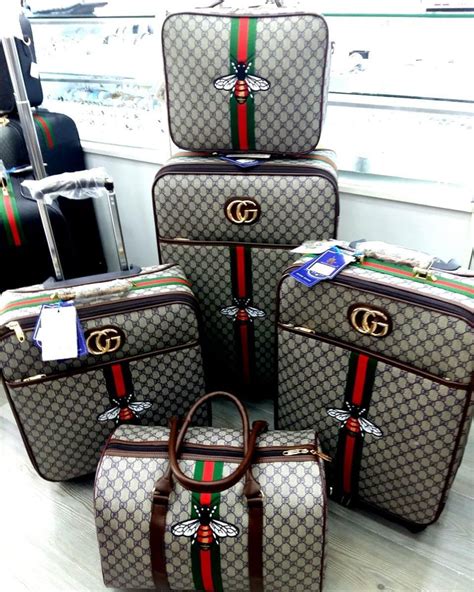 gucci carrier set|best gucci luggage pieces.